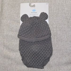 Cloud Island bear hat and diaper cover